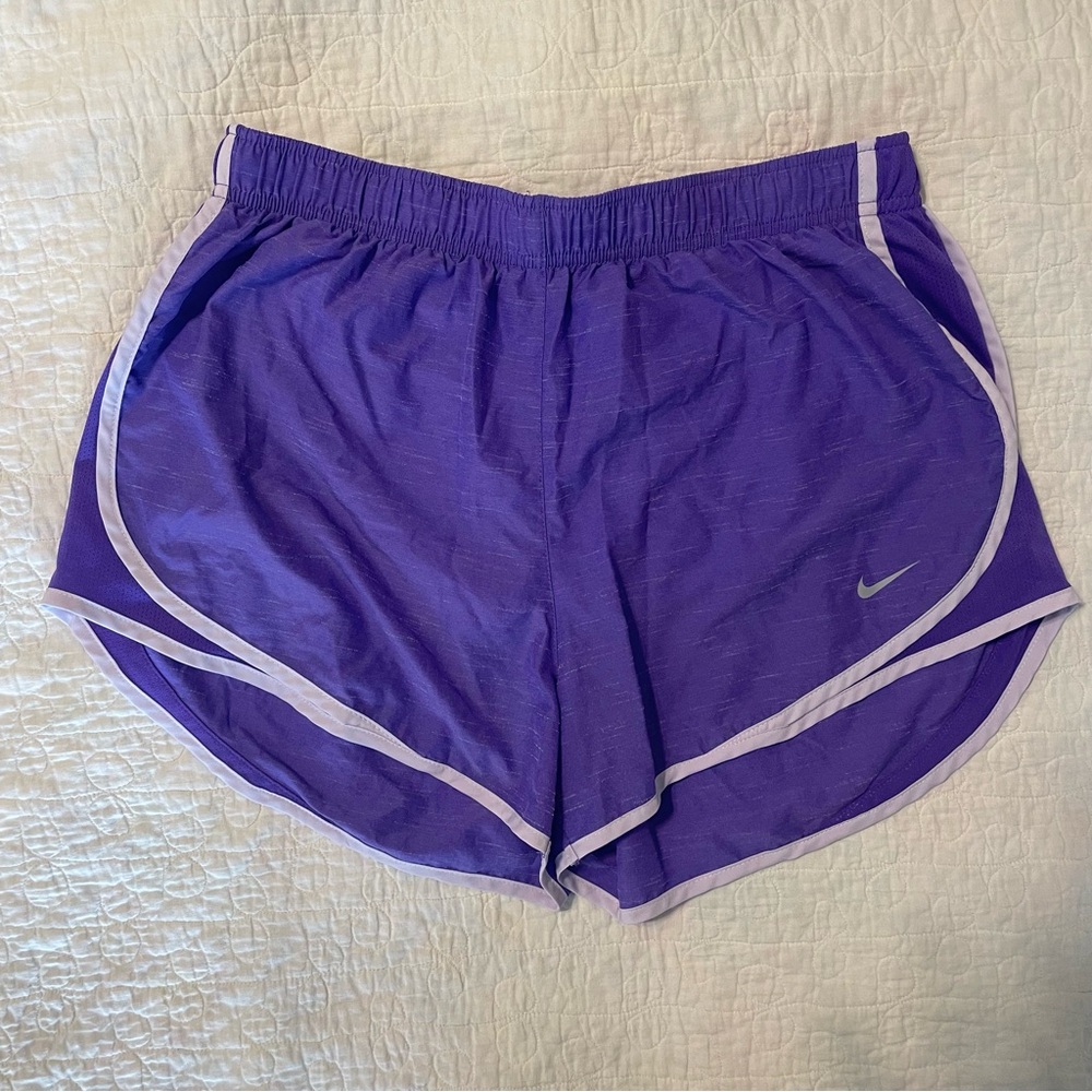 Nike Purple Athletic Shorts Size Large